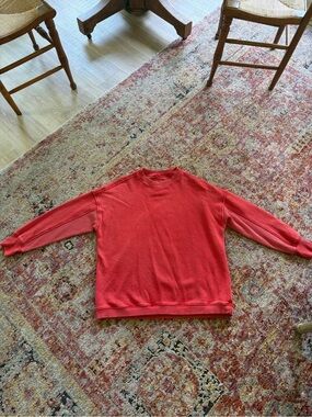 Aerie Red Crewneck Sweatshirt